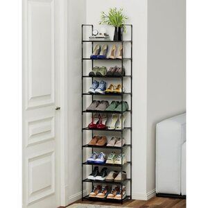 Quality Vertical Storage Shoe Rack 20-25 Shoes Easy Assemble 17"L x 11"W 68.8